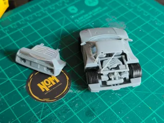 Ferrari F40 Maqueta en resina 3D