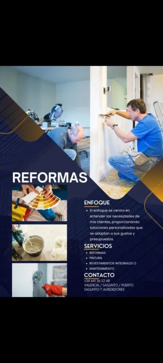 Reformas y pinturas