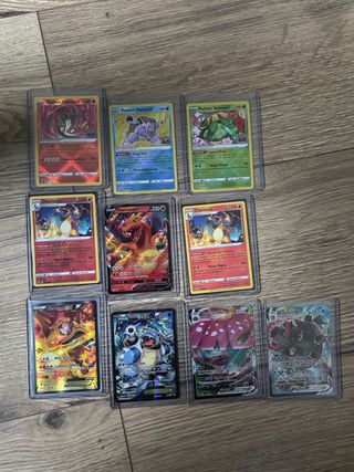 Cartas Pokémon TCG Varias Near Mint