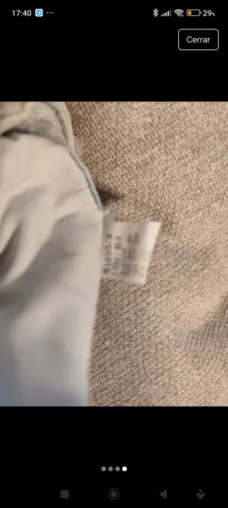 Pantalón vaquero Zara azul claro