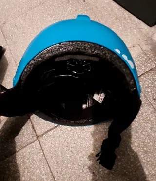 Casco de esquí Wedze azul infantil