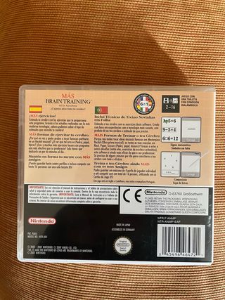 Videojuego Más Brain Training Nintendo DS