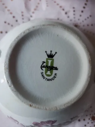 Juego de 6 tazas de consomé de cerámica