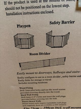 Barrera Seguridad modular niños Baby Vivo XXL 3,9m