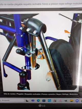 Silla de ruedas Mobiclinic Esfinge