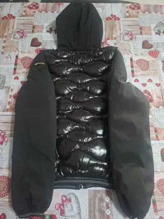 Giubbotto Blauer nero con cappuccio