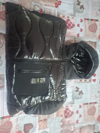 Giubbotto Blauer nero con cappuccio