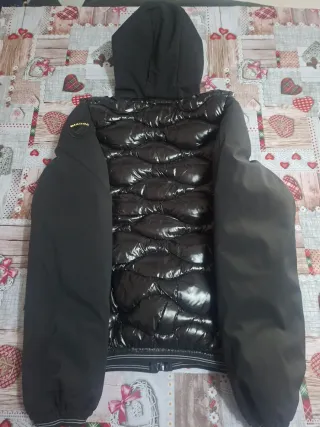 Giubbotto Blauer nero con cappuccio