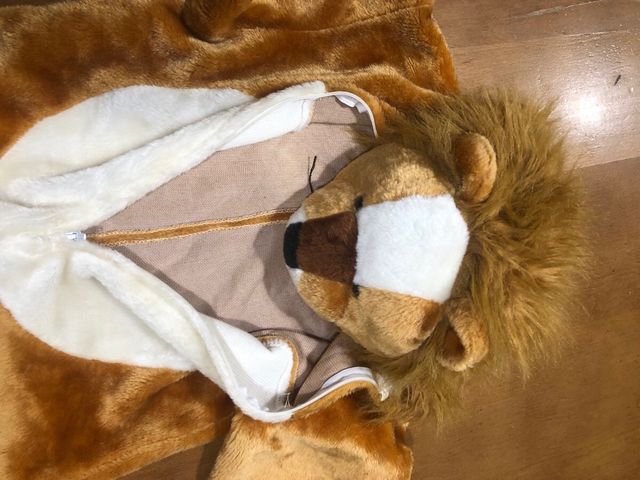 Disfraz de león para niños de 6-7 años