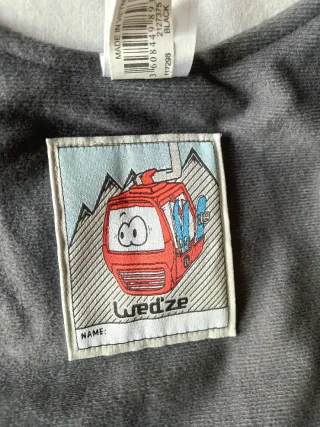 Pantalón nieve niño Wedze 4 años