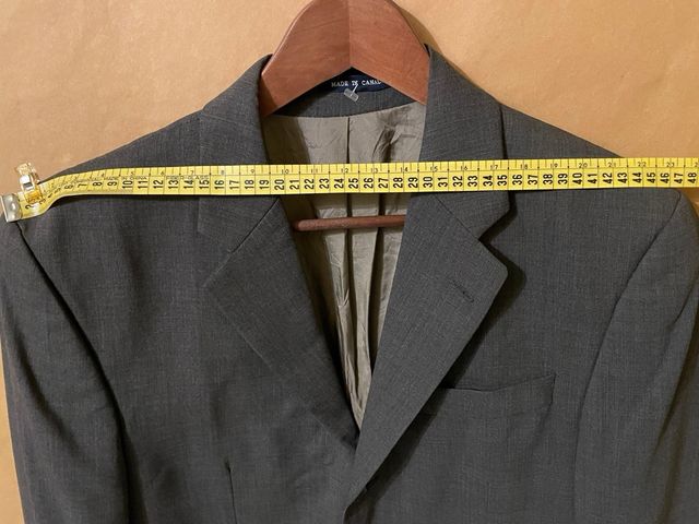 Giacca Blazer Chaps 36R Grigio