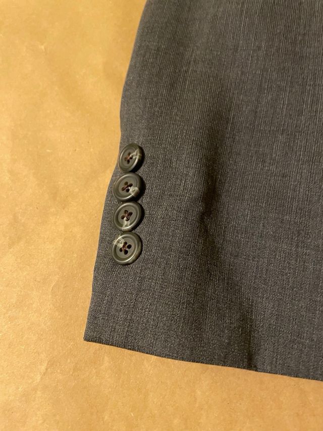 Giacca Blazer Chaps 36R Grigio