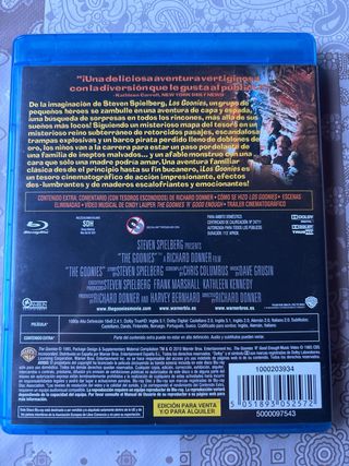 Los Goonies Blu-ray