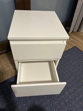 Comodino bianco Ikea