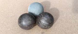 Bolas de petanca antiguas