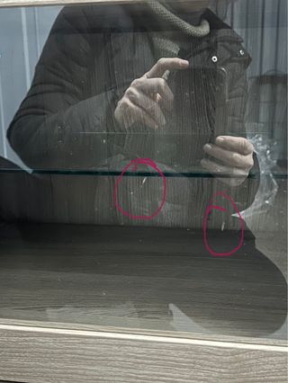 Aparador Ikea 2 cajones y puertas con cristal