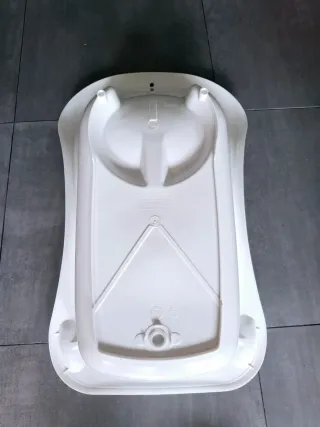 Bañera para bebé blanca