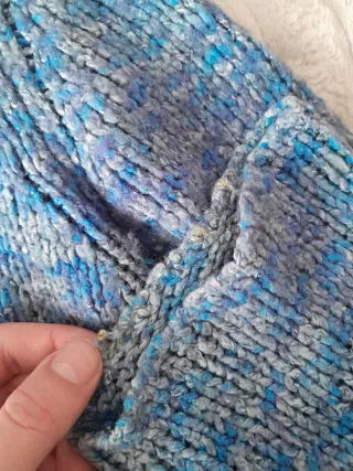 Jersey azul punto