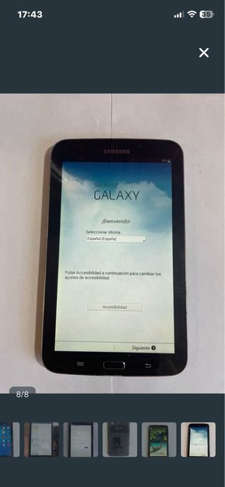 Samsung Galaxy Tab 3 7 con Caja