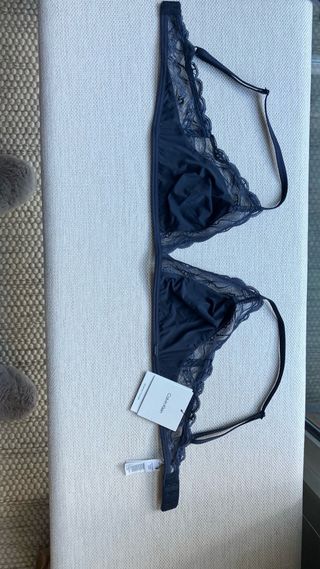 Sujetador Calvin Klein sin aro azul