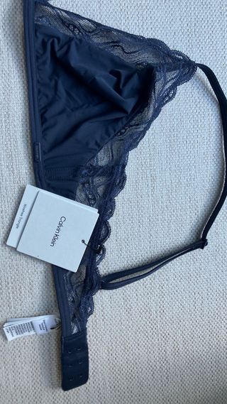 Sujetador Calvin Klein sin aro azul