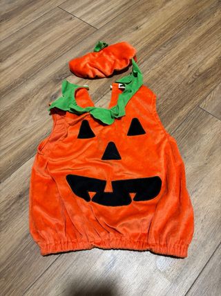 Disfraz Calabaza Bebé 12 Meses