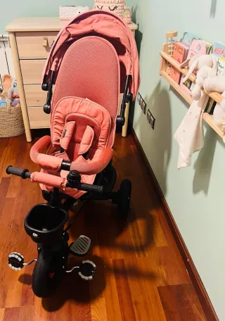 Triciclo KinderKraft Rosa Evolutivo
