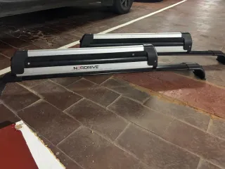 Baca y porta esquís Range Rover