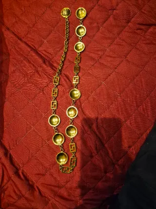 Cintura catena vintage Versace anni 90 oro