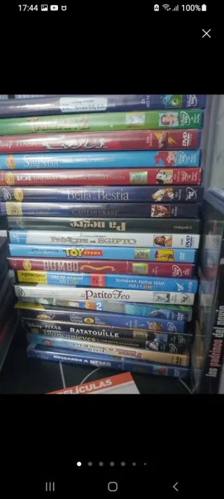 Lote Películas DVD Disney Infantiles