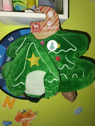 Disfraz Perro Árbol Navidad Talla M