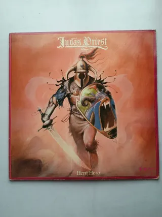 JUDAS PRIEST HERO HERO 1981 DOBLE VINILO UK