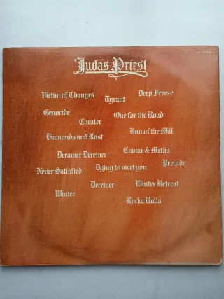 JUDAS PRIEST HERO HERO 1981 DOBLE VINILO UK