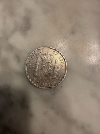 Moneda 5 Pesetas 1898 Alfonso XIII