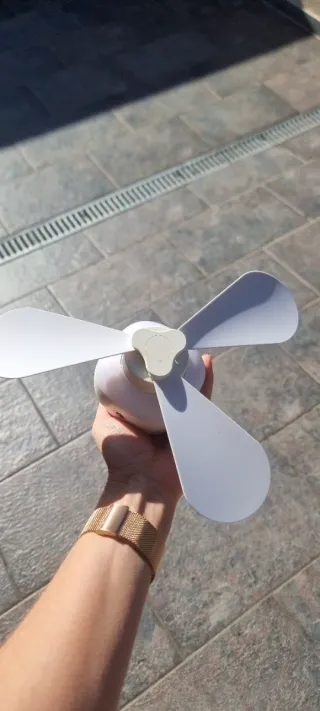 Ventilador portátil Sulion CAMP FLY con luz