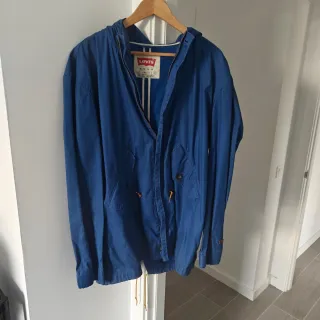 Chaqueta Parka Levis Azul Talla XL