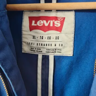 Chaqueta Parka Levis Azul Talla XL