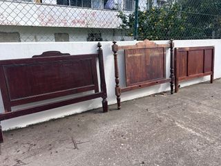 Cabecero antiguo estilo rústico para restaurar