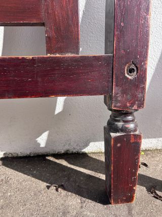 Cabecero antiguo estilo rústico para restaurar