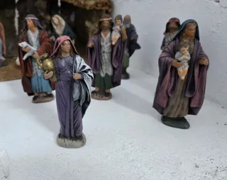 Presepe natalizio artigianale