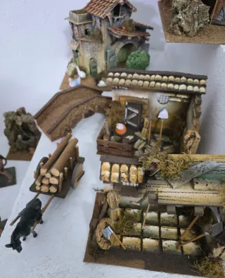 Presepe natalizio artigianale