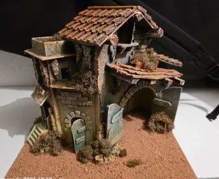 Presepe natalizio artigianale