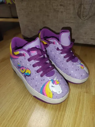 Zapatillas Heelys Pop Strive Unicornio Morado