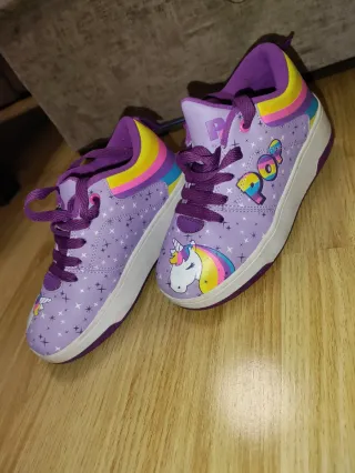 Zapatillas Heelys Pop Strive Unicornio Morado