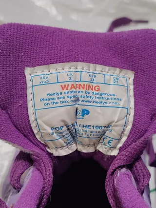Zapatillas Heelys Pop Strive Unicornio Morado
