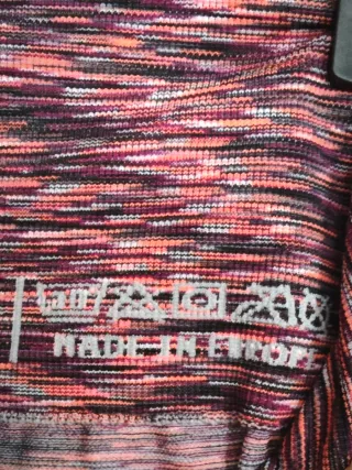 Shorts/ leggins Prozis jaspeado rosa y rojo