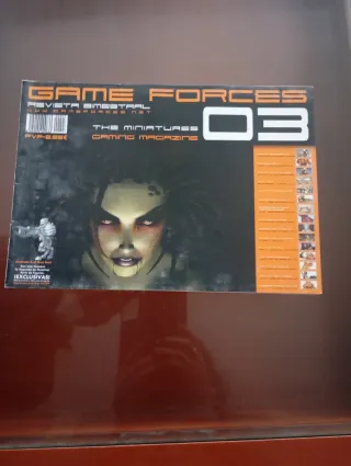 Lote de revistas de Game Forces descatalogada
