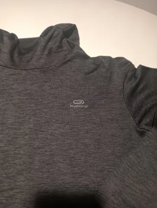 Jersey sudadera negra mujer.