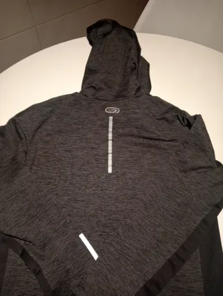 Jersey sudadera negra mujer.