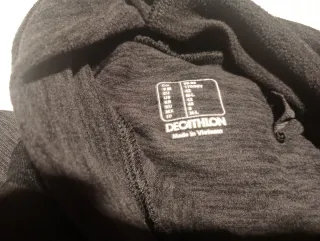 Jersey sudadera negra mujer.